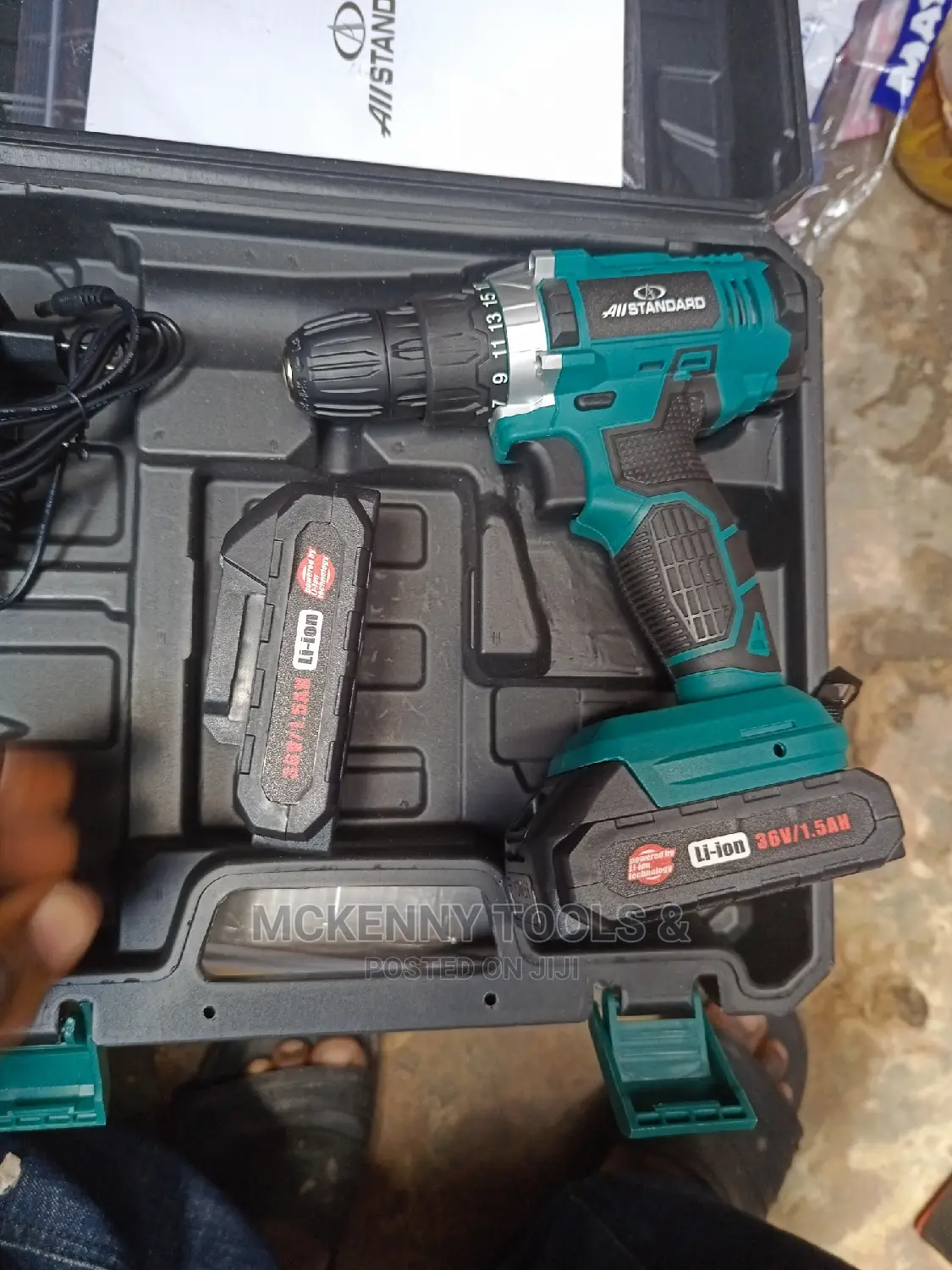 Screw Machine 36v Cordless Lithium Battery