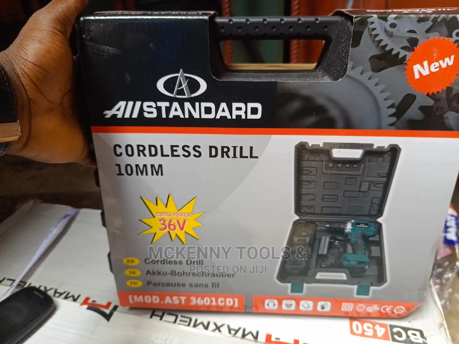 Screw Machine 36v Cordless Lithium Battery