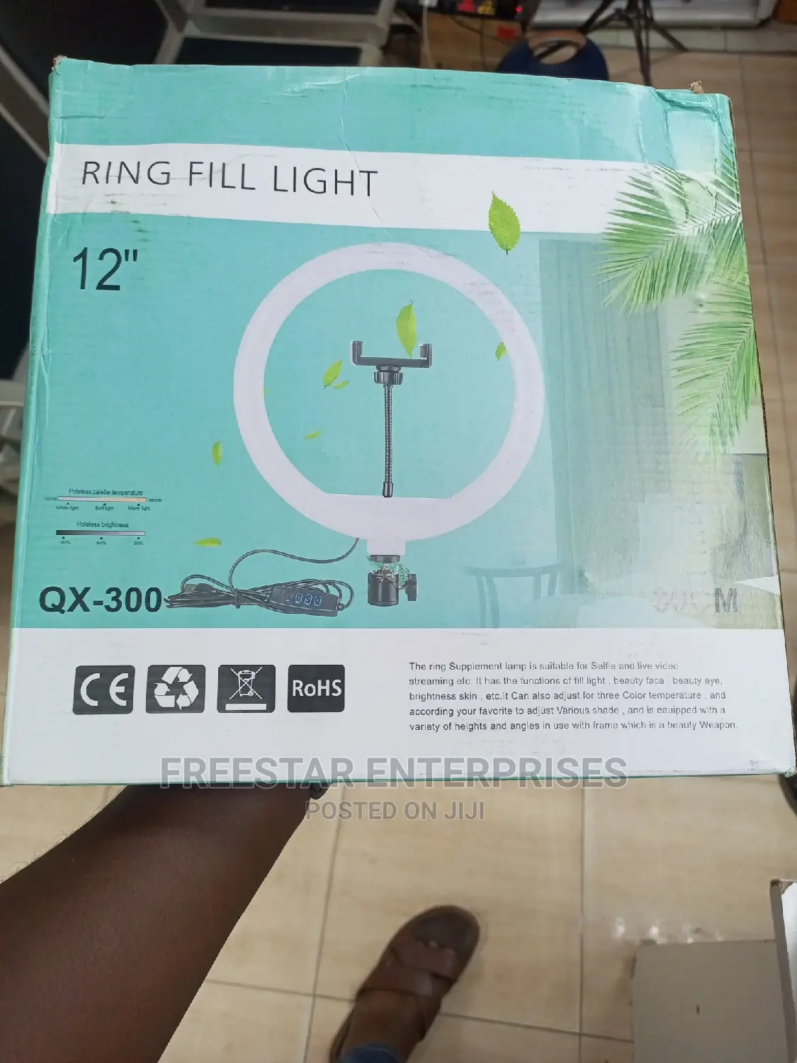 12 Inches Ring Light. 12" Ring Light.