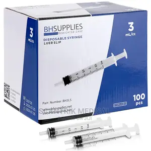 2ML Disposable Syringes With Needle Clinic and Hospital