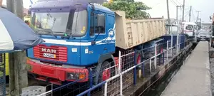 European Used Man Diesel Complete Tipping Trailer Bucket