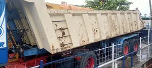 European Used Man Diesel Complete Tipping Trailer Bucket