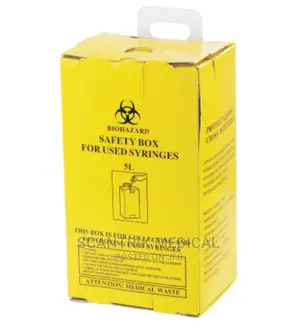 Portable Medical Safety Box for Hospital Waste Bin