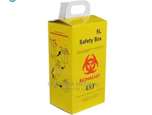 Hospital Safety Medical Box Collection Syringe