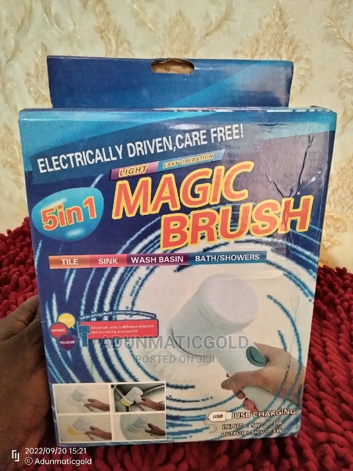 Electronic Magic Cleaning Brush 5 in 1