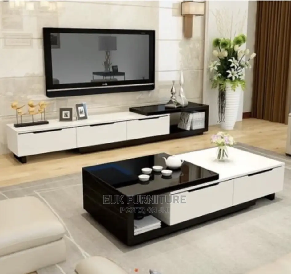 Unique Tv Stand and It’S Centre Table - EUK FURNITURE Price: ₦ 185,000 ...