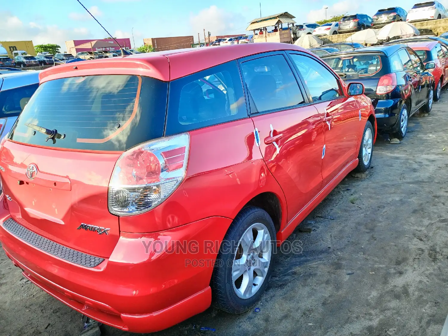 Toyota Matrix 2005 Red