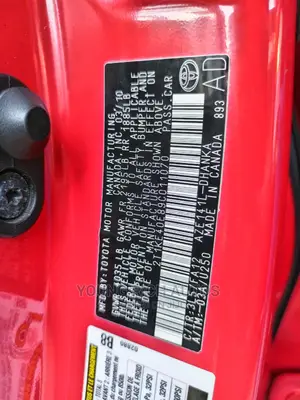 Toyota Matrix 2010 Red