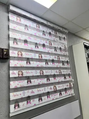 Children Character Window Blind