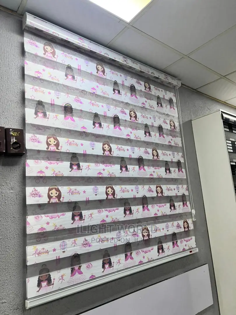 Children Character Window Blind