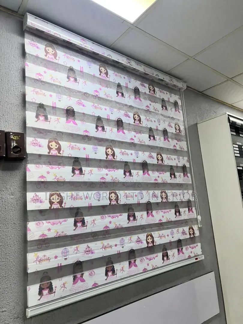 Children Character Window Blind