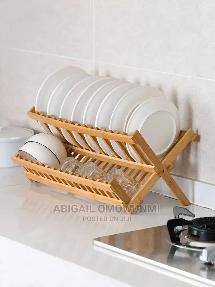 Wooden Plate Rack