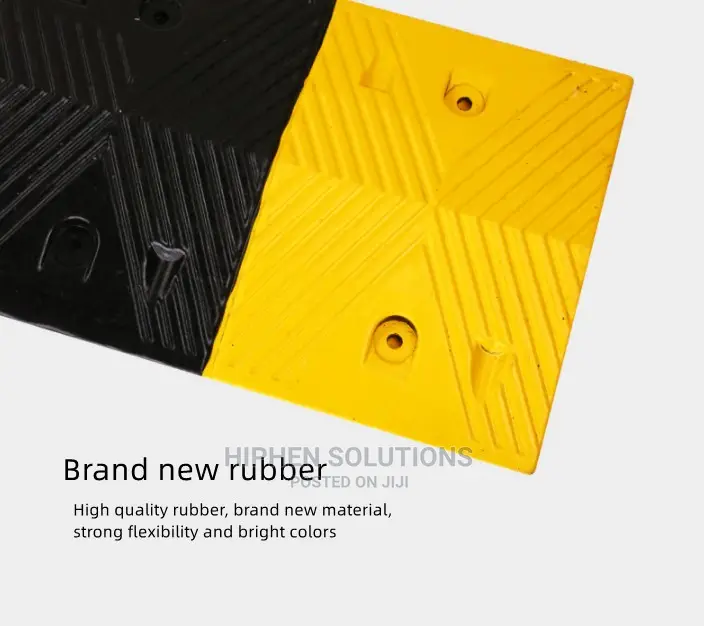 Highway Road Safety 50mm Rubber Speed Bump