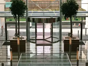 High Capacity Automatic Revolving Door