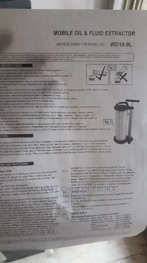 Oil Fluid Exttactor 9-10l
