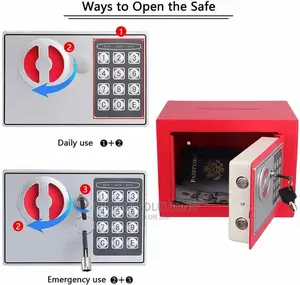 High Security Hotel Mini Safe Box