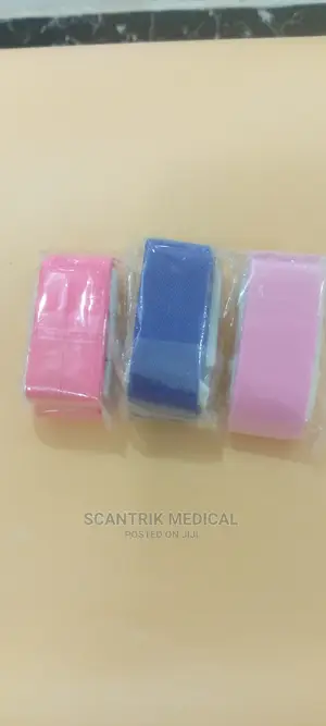 Tourniquet Elastic Band With Plastic Buckle Red Color,