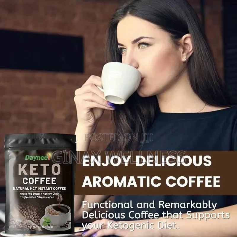 Instant Keto Coffee With Natural MCT Oil