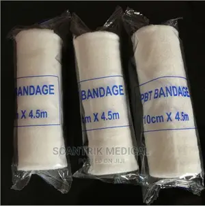 PBT Elastic Bandage Breathable White