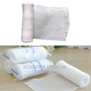 Portable Elastic Bandage First Aid Kit Gauze Roll Wound Dres