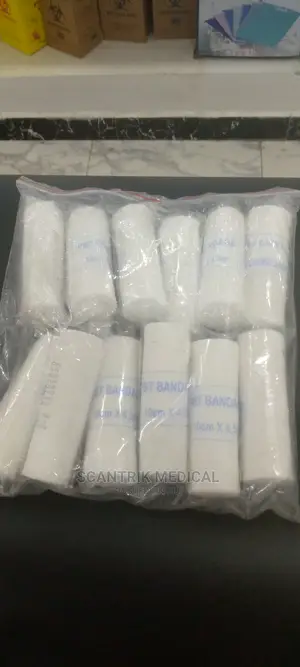 Hospital PBT Elastic Bandage for First Aid Non-Woven Bandage