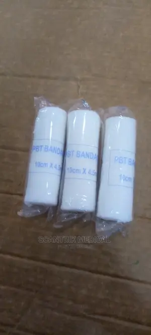Medical PBT Elastic Bandages 10cm X 4.5m