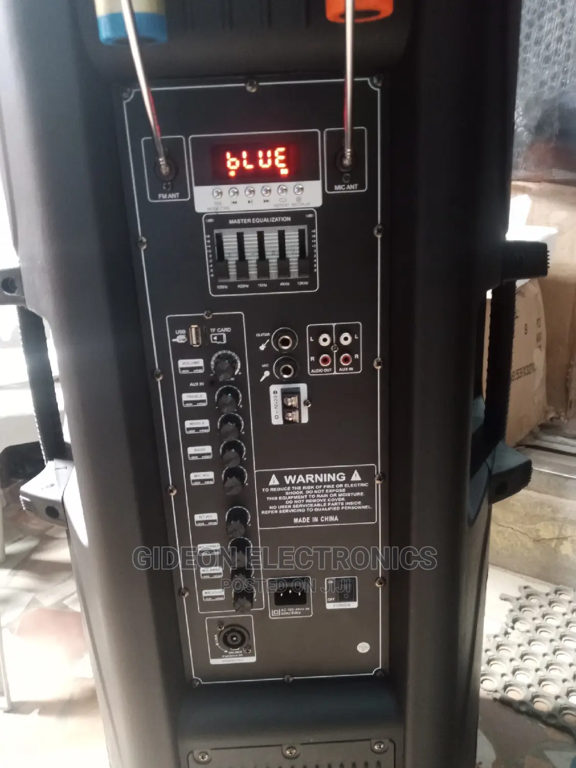 Double 15" Pa System