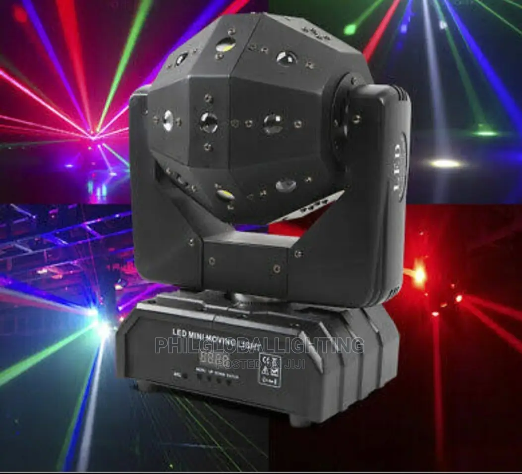 Moving Head With Laser Disco Ball
