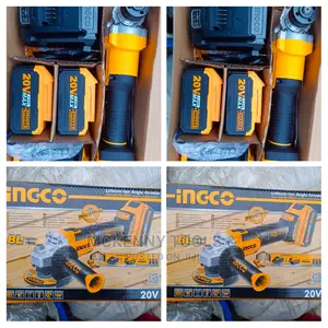 Ingco Cordlessr Li-Ion Brushless Angle Grinder 4inch 20v