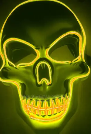 Halloween Led Skull Mask