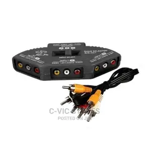 Av Selector Switcher/ Game Selector Switcher + Cable