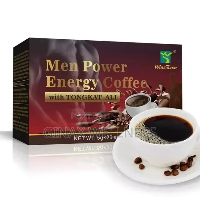 Men Power Energy Coffee With Tongkat Ali and Maca
