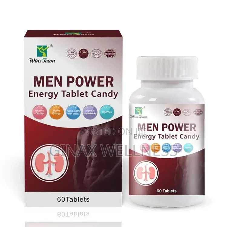 Men Power Energy Tablet Candy With Tongkat Ali and Maca