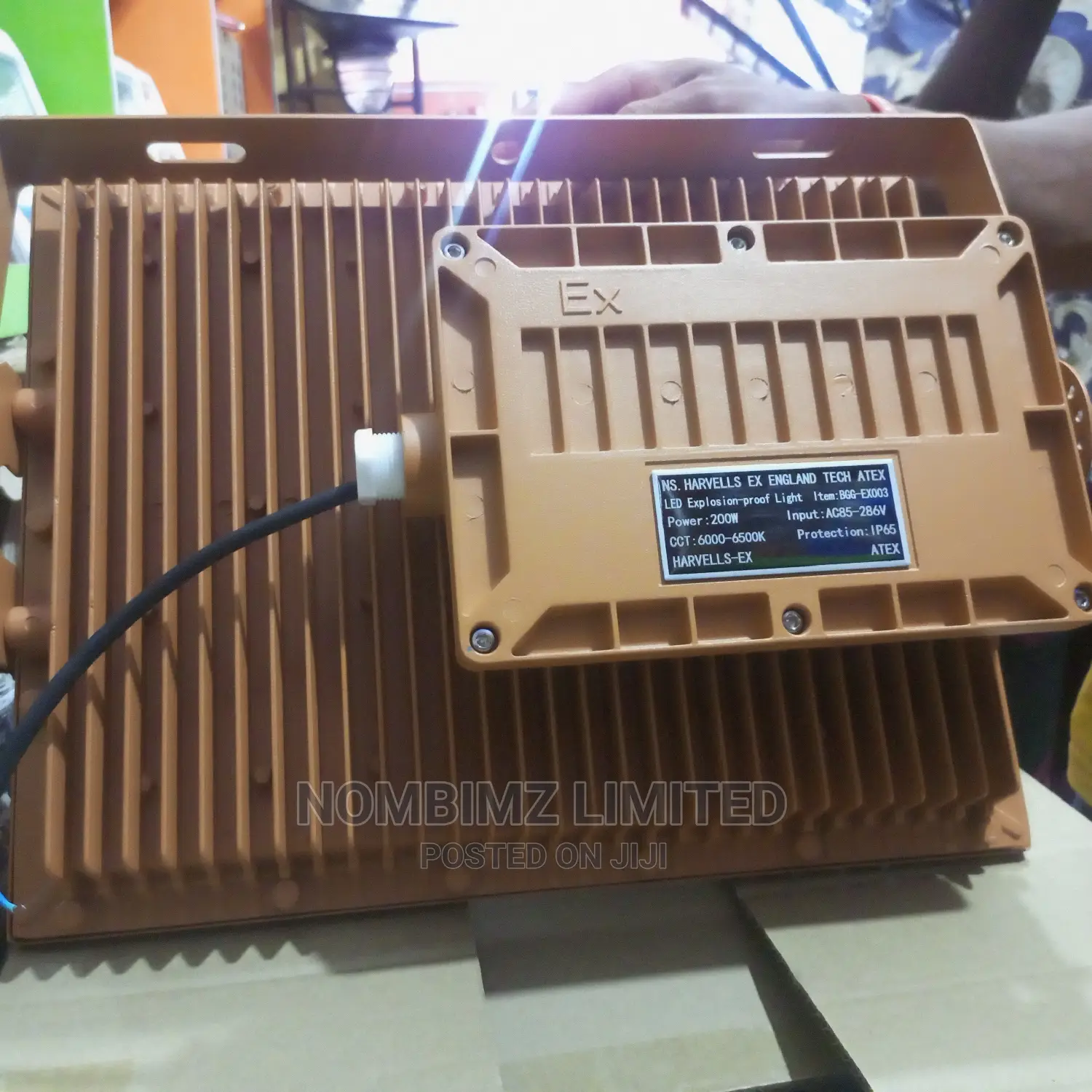 200w Led Explosion Proof N.S Harvells Ex England Tech Atex
