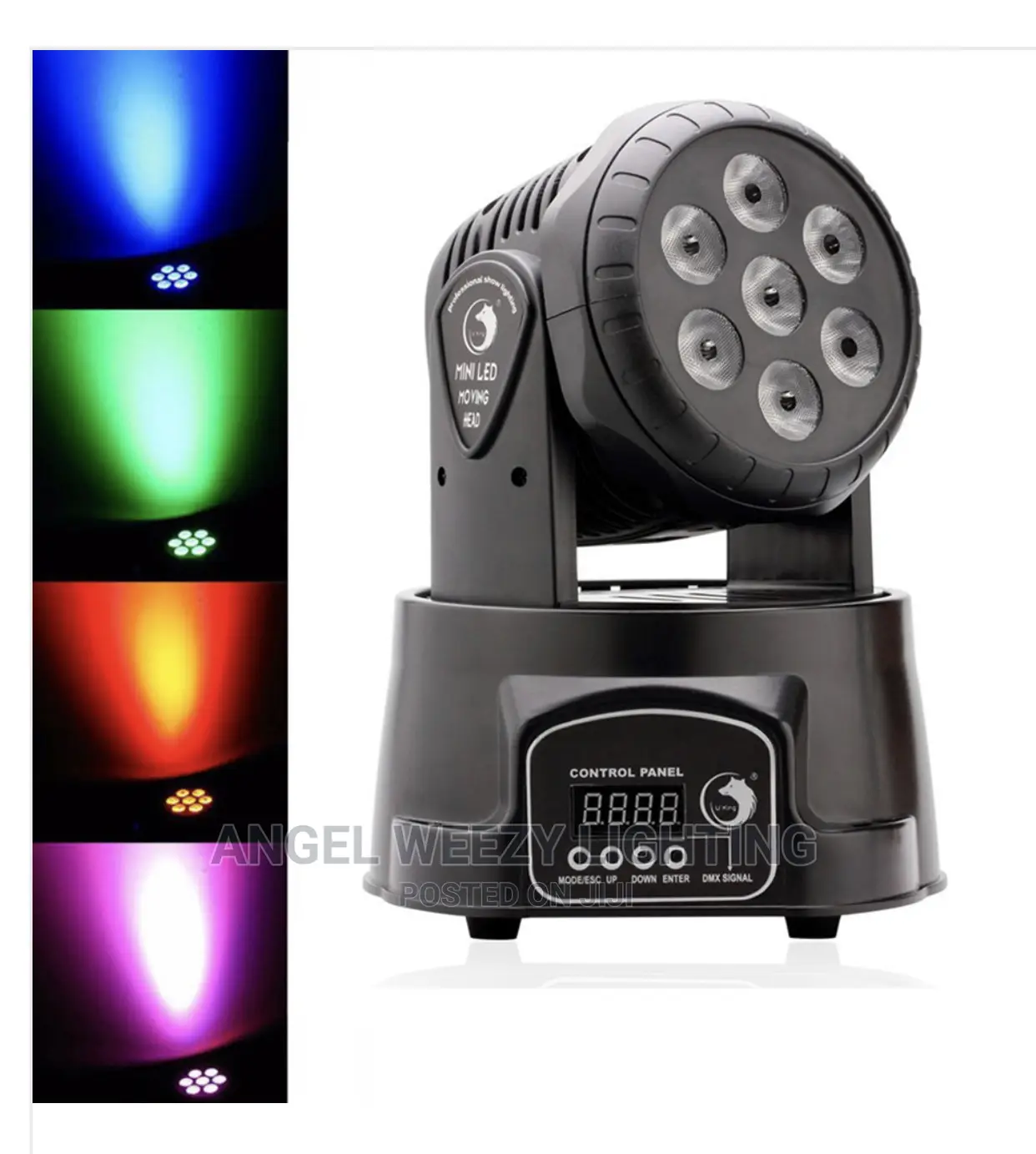 10watt by 7 Led Moving Head