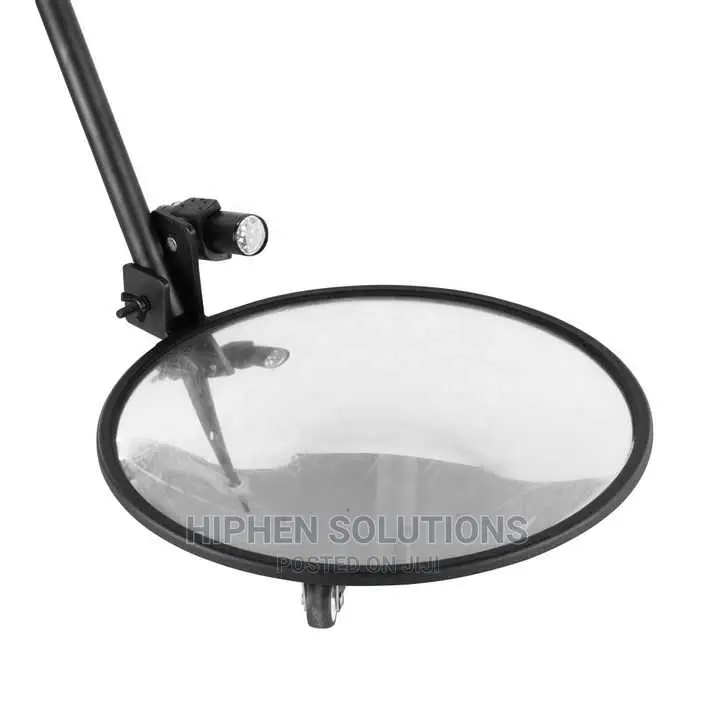 Access Security Under Vehicle Search Mirror