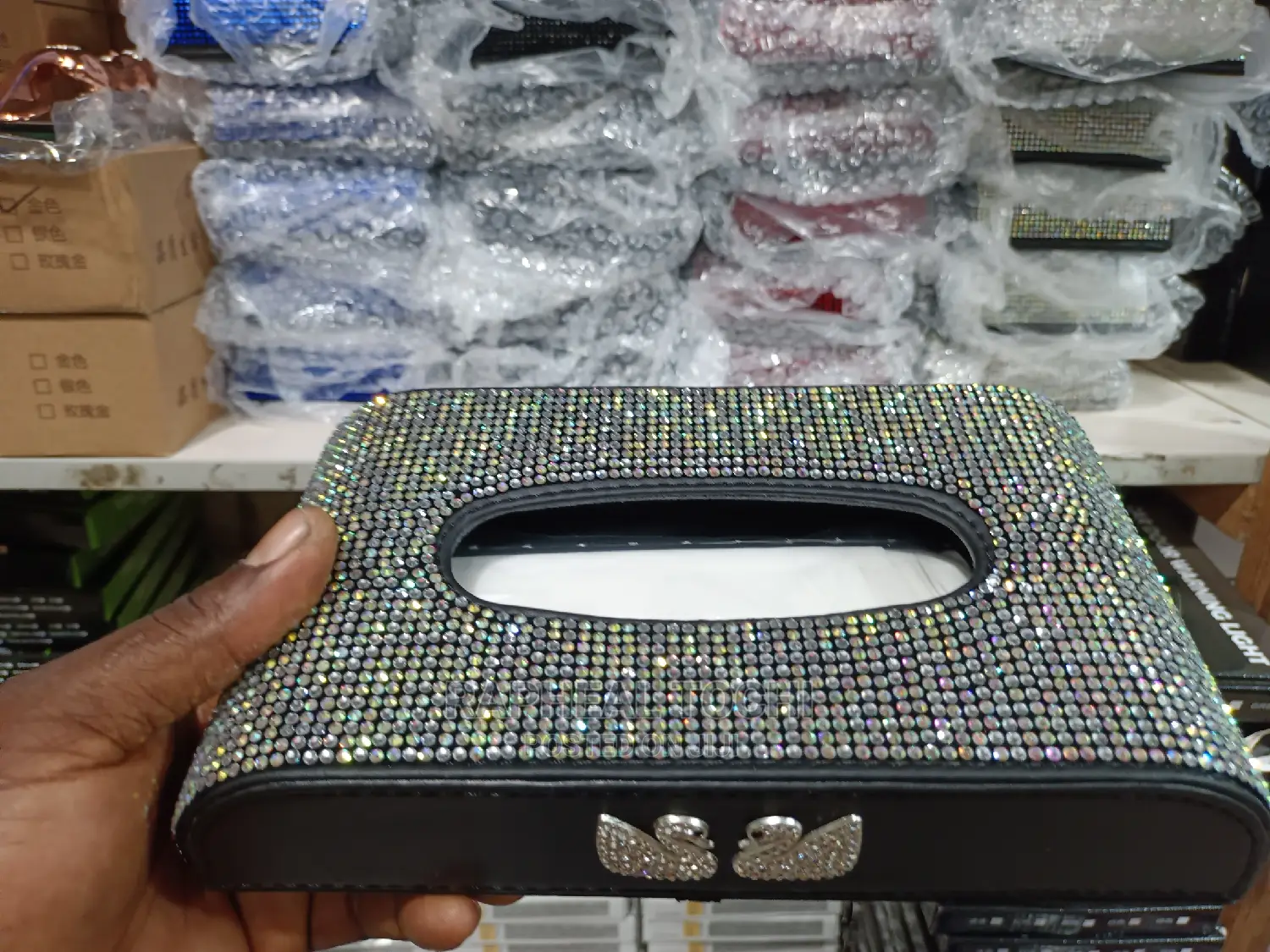 Crystal Tissue Box