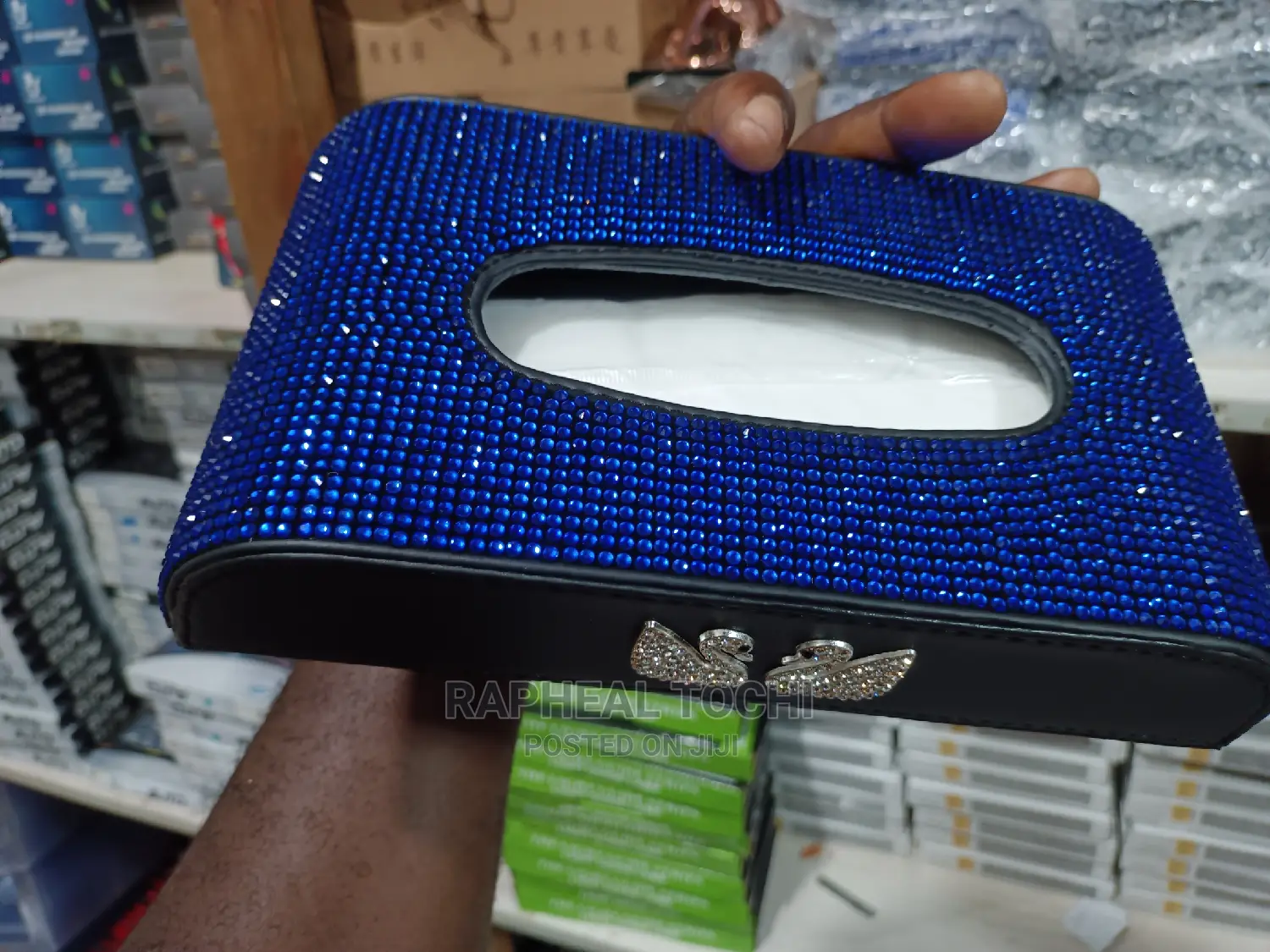 Crystal Tissue Box
