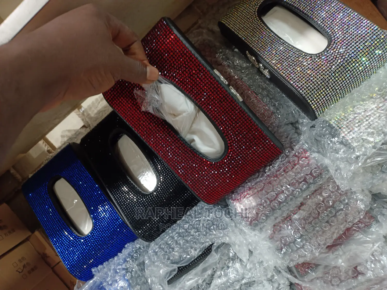 Crystal Tissue Box