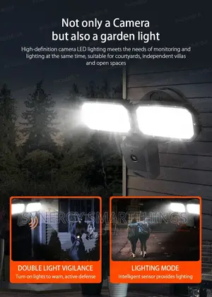Tuya Smart Wifi Floodlight With Motion Sensor