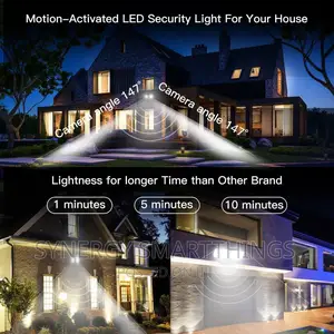 Tuya Smart Wifi Floodlight With Motion Sensor