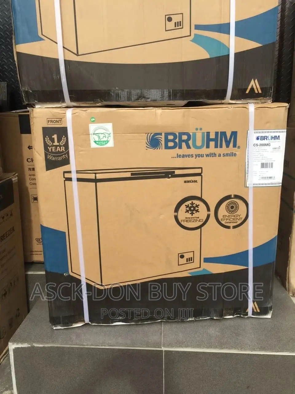 Bruhm 200liters Chest Freezer (Ice Maker Mode)