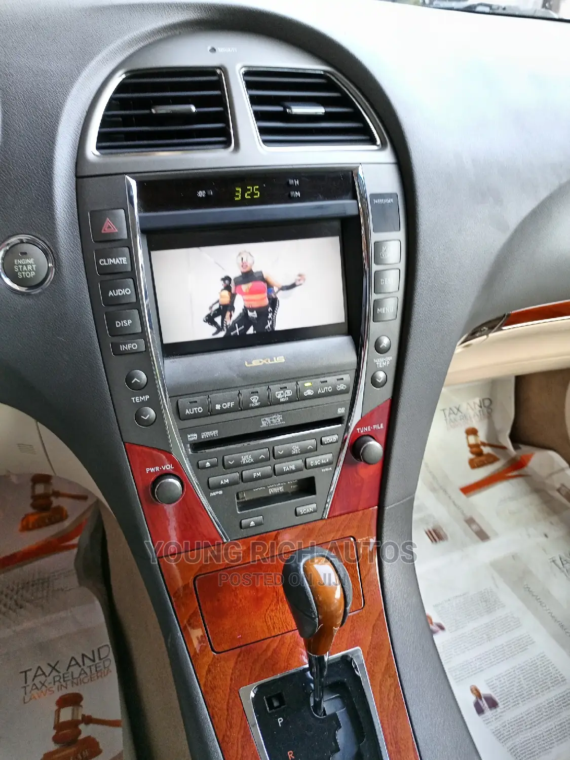Lexus ES 350 2010 Blue
