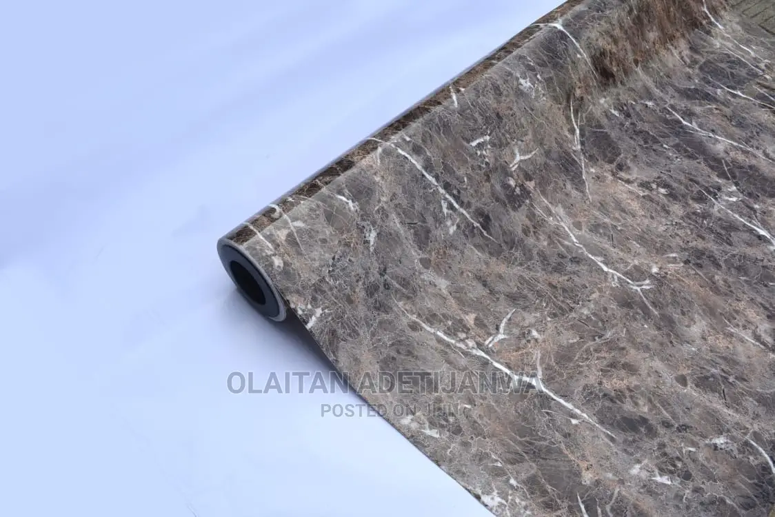 Self Adhesive Removable Marble Wallpapers Large Width