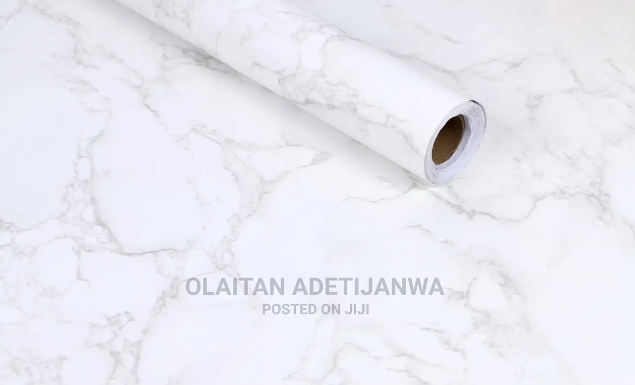 Self Adhesive Removable Marble Wallpaper Large Width