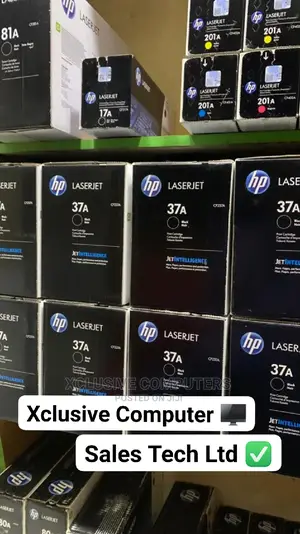 Genuine Hp Laserjet Toner Cartridge 37a