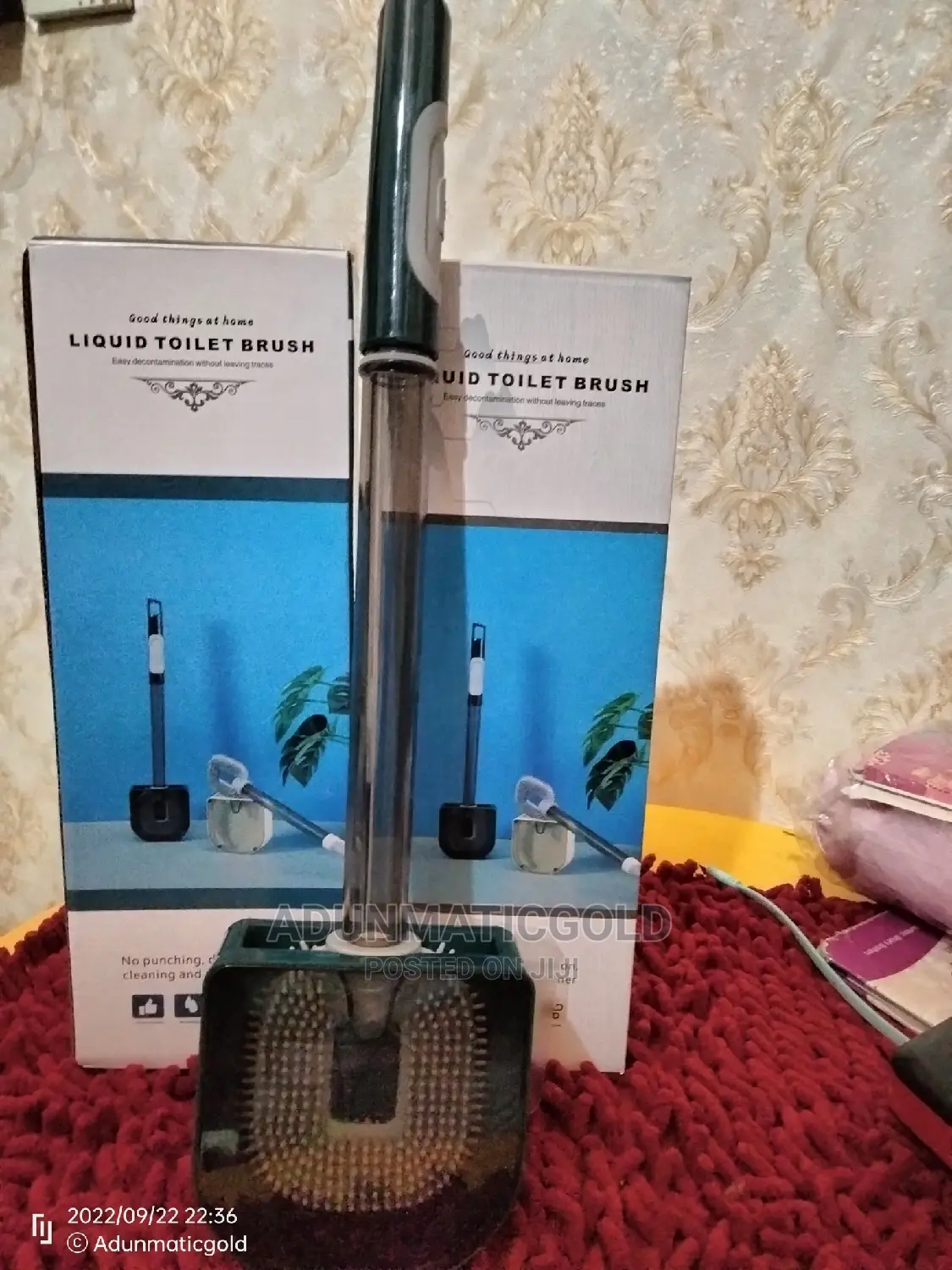 Liquid Soap Dispenser Bursh