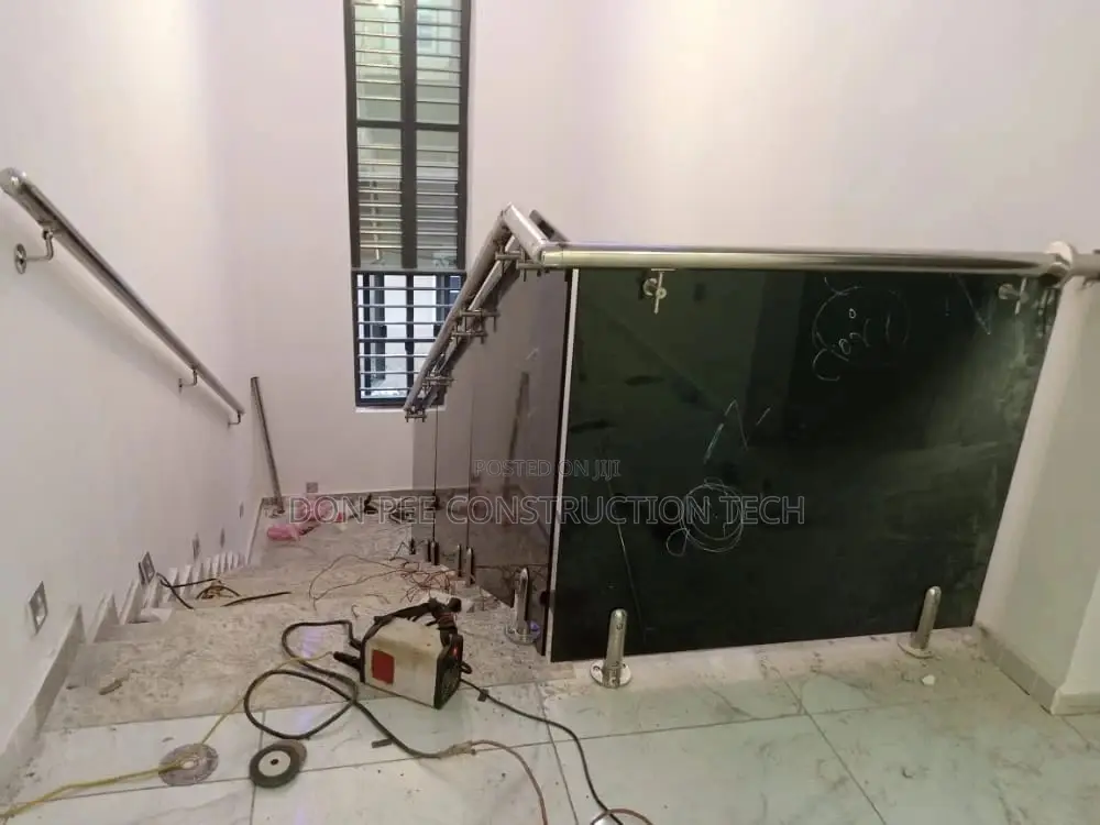 Balusters Glass Handrail
