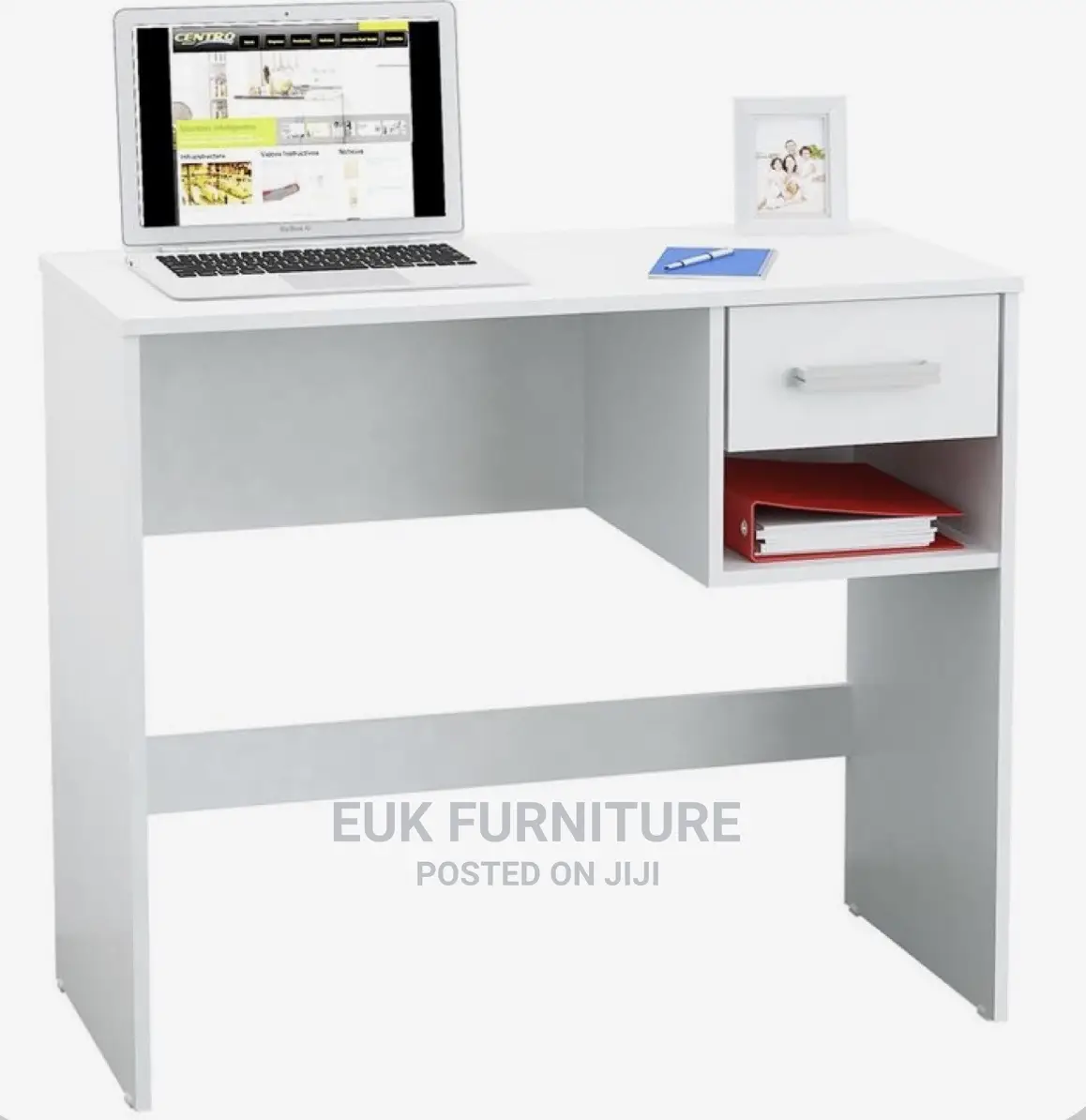 A Table and a Drawer With Shelf