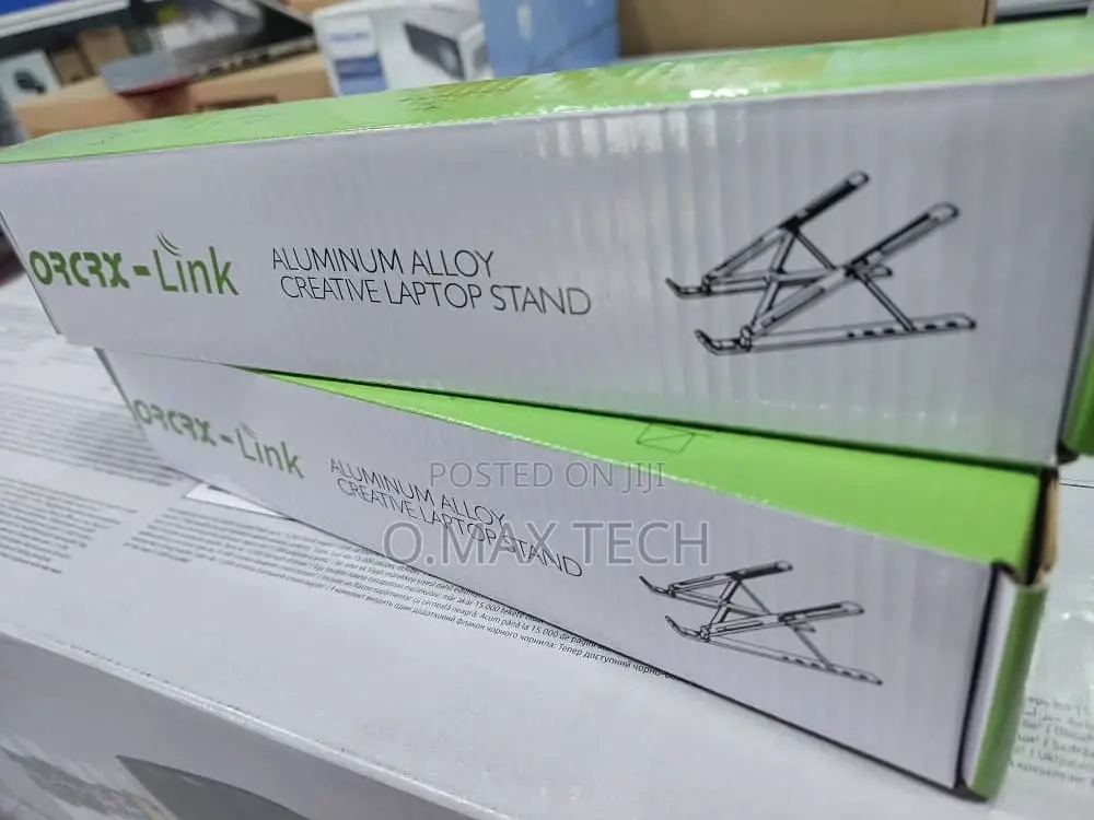 Metallic Foldable Laptop Stand
